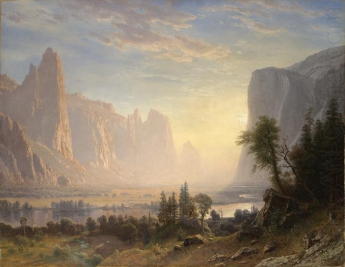 Albert Bierstadt Valley of the Yosemite china oil painting image